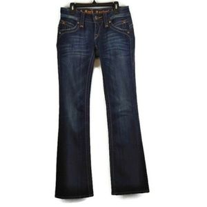 Rock Revival Gwen Boot Jeans Pocket Flaps Size 26